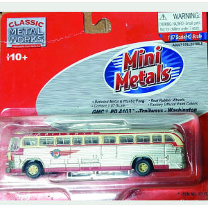 Classic Metal Works Trailways Coach Bus