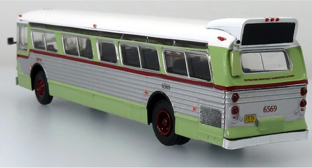 Iconic Replicas Flxible 53102 Fishbowl Bus Septa 87-0290