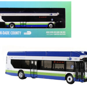 Iconic Replicas New Flyer Xcelsior Miami Dade Transit Bus 87-0134