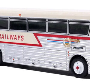Iconic Replicas Eagle 5 Trailways Silver Eagle 87-0673