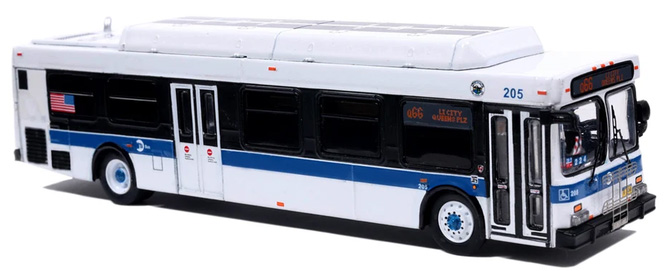 Iconic Replicas New Flyer C40 Transit Bus MTA NYC Bus 87-0646