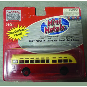 Classic Metal Works GM TDH3610 red and cream