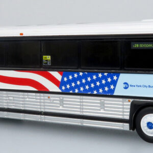 Iconic Replicas MCI D4000 MTA NYC Transit 9/11 Memorial Bus 87-0567