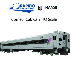 Rapido NJ Transit Comet Cab Cars
