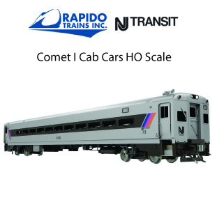 Rapido NJ Transit Comet Cab Cars