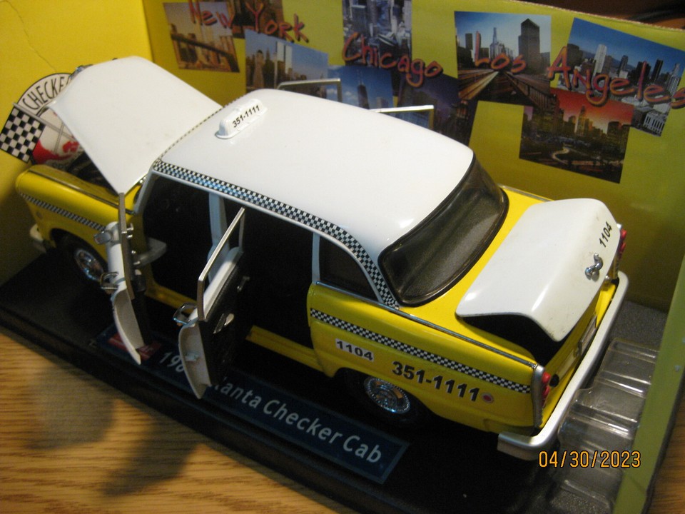 Sunstar Atlanta Checker Taxi Cab Sun2504