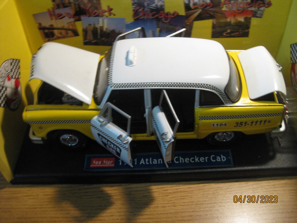 Sunstar Atlanta Checker Taxi Cab Sun2504