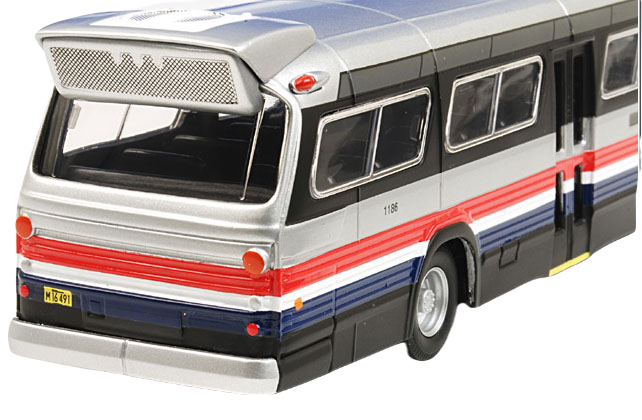 Corgi Fishbowl Transit Bus CTA Chicago Bicentennial C54319
