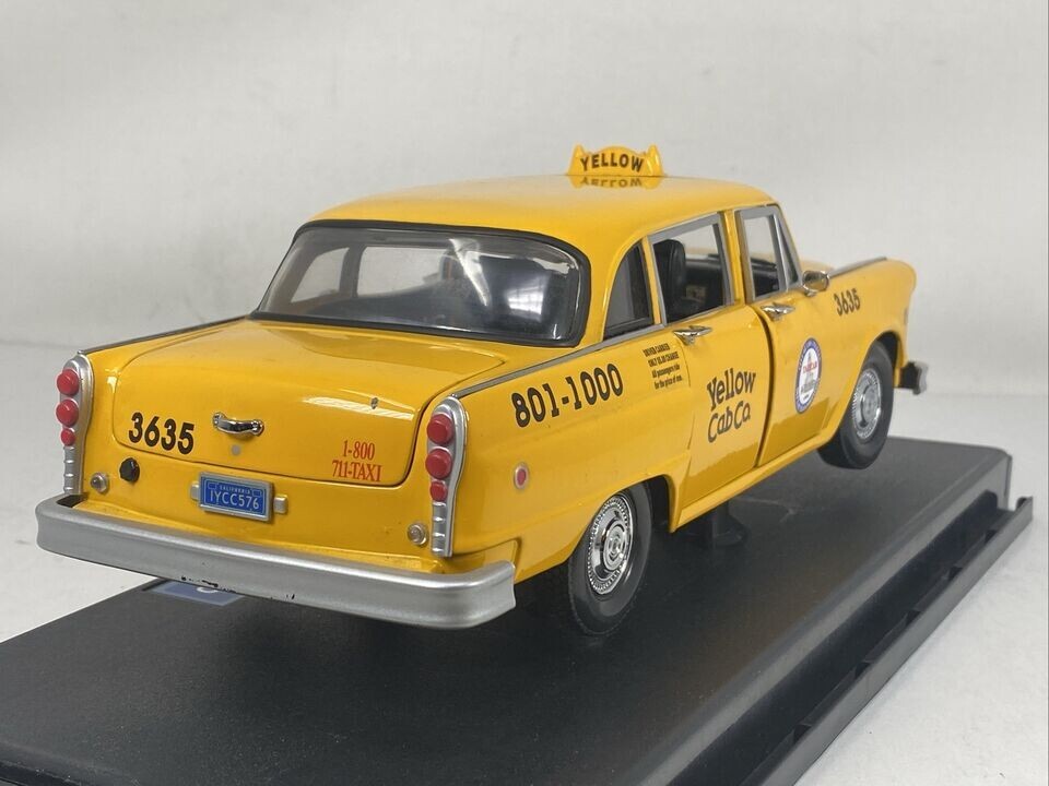 Sunstar Checker Taxi Cab Los Angeles Sun2503
