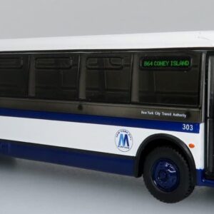 Iconic Replicas Grumman 870 Transit Bus New York City Transit 87-0408
