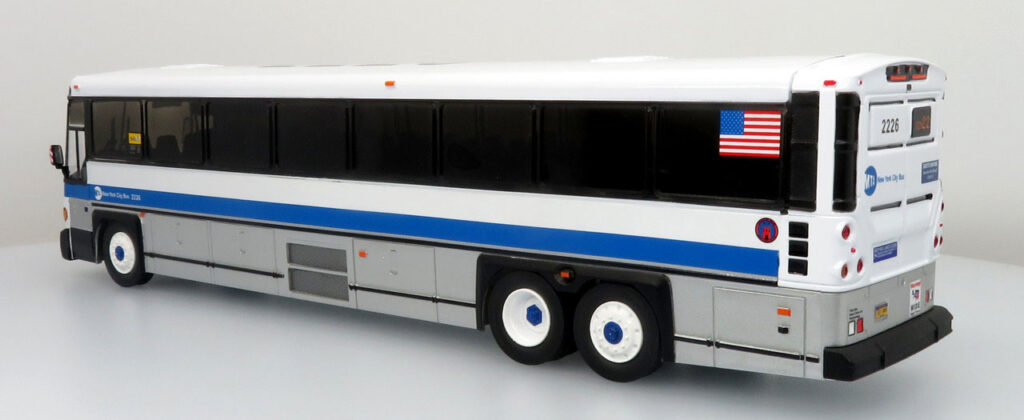 Iconic Replicas MCI D4500CT Commuter Bus MTA NYC Transit 50-0538