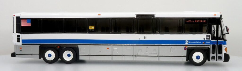 Iconic Replicas MCI D4500CT Commuter Bus MTA NYC Transit 50-0538