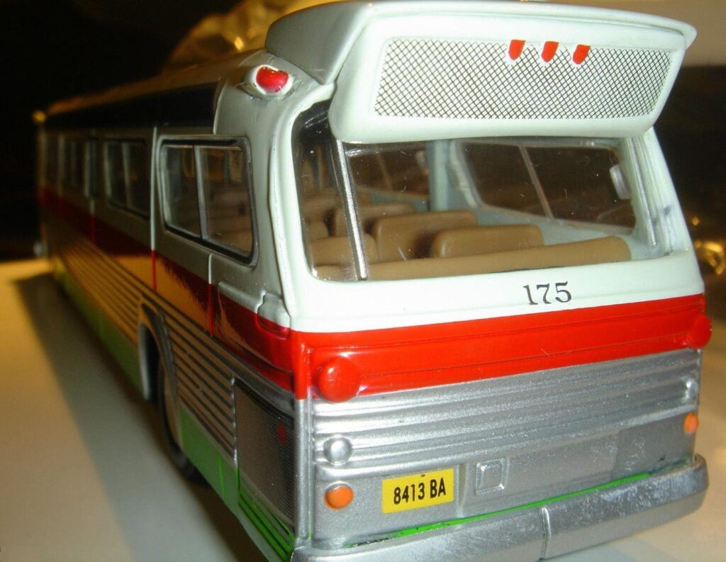 Corgi Fishbowl Bus Green Bus Lines New York C54315