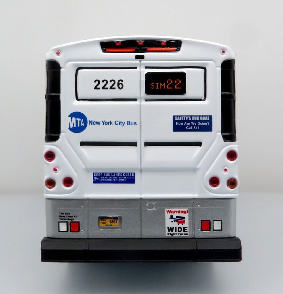 Iconic Replicas MCI D4500CT Commuter Bus MTA NYC Transit 50-0538