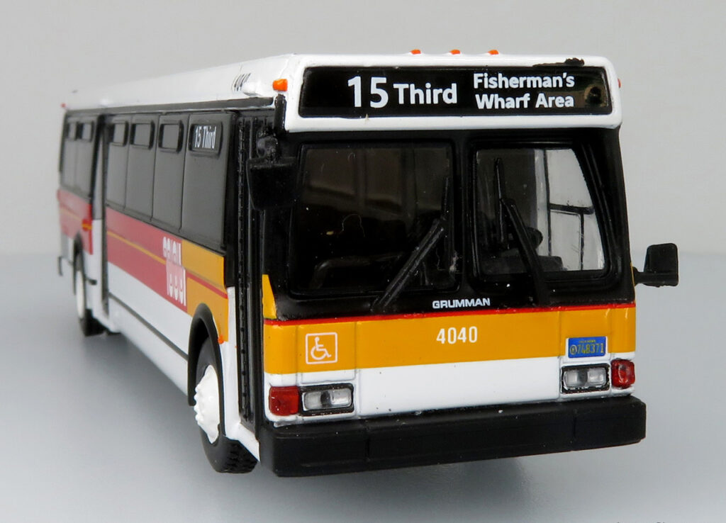 Iconic Replicas Grumman 870 Transit Bus MUNI 87-0413