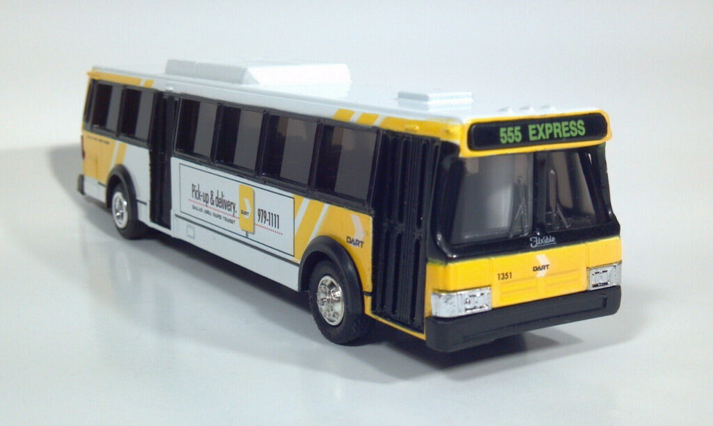 Road Champs Flxible Metro Transit Bus DART Dallas Texas