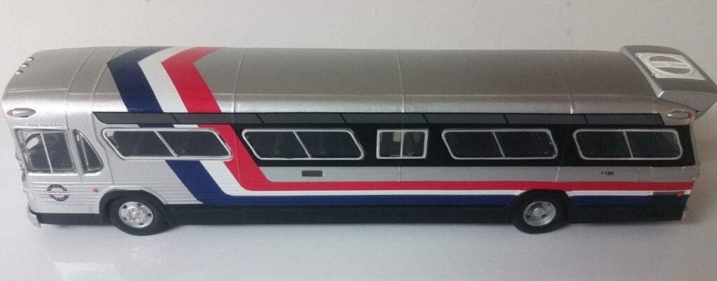 Corgi Fishbowl Transit Bus CTA Chicago Bicentennial C54319