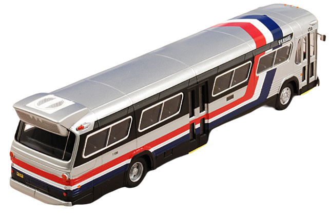 Corgi Fishbowl Transit Bus CTA Chicago Bicentennial C54319