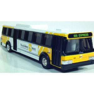 Road Champs Flxible Metro Transit Bus Dart Dallas Texas