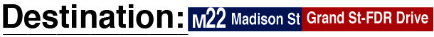 ‭Iconic Replicas GMC Fishbowl Bus New York City Transit Authority Destination sign 43-0153